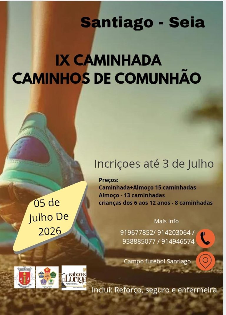 Santiago promove IX caminhada “Caminhos de Comunhão” no próximo dia 5 de julho
