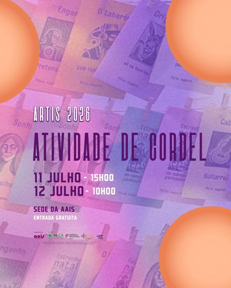 Festival Artis 2026: Oficina com o professor e músico Túlio Augusto traz a Literatura de Cordel a Seia este fim de semana