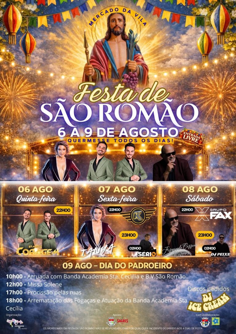 Festa dos Mordomos de São Romão regressa já amanhã e conta com quatro dias de tradição, música e convívio