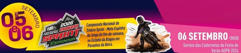 Enduro Sprint e sorteio das festas encerram celebrações das Bodas de Ouro da ADPB em setembro
