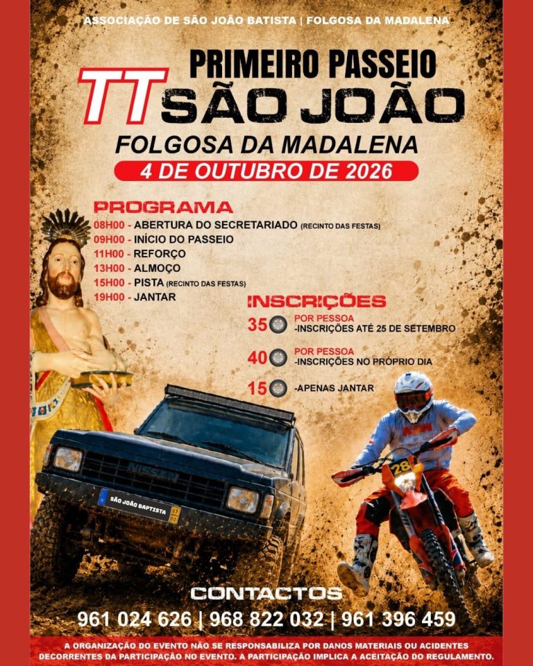 1.º Passeio TT São João, na Folgosa da Madalena