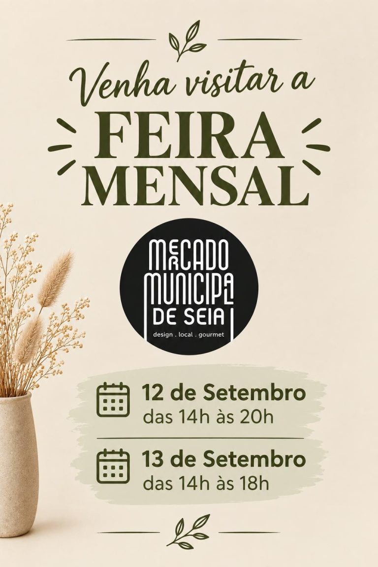 Mercado Municipal de Seia recebe a 1.ª edição da Feira de Artesanato