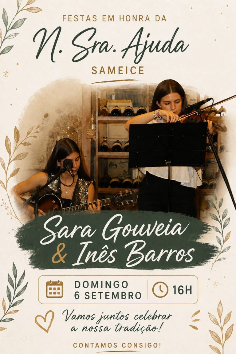 Sameice celebra Festas em Honra de Nossa Senhora da Ajuda entre 5 e 9 de setembro
