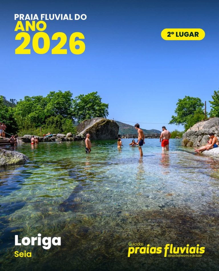 Praia Fluvial de Loriga conquista o 2.º lugar nacional no prémio Guia das Praias Fluviais 2026