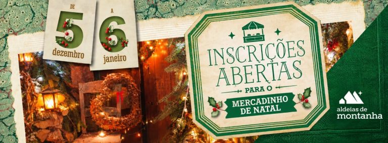 Abertas as inscrições para o Mercadinho de Natal da 14ª edição do evento Cabeça Aldeia Natal