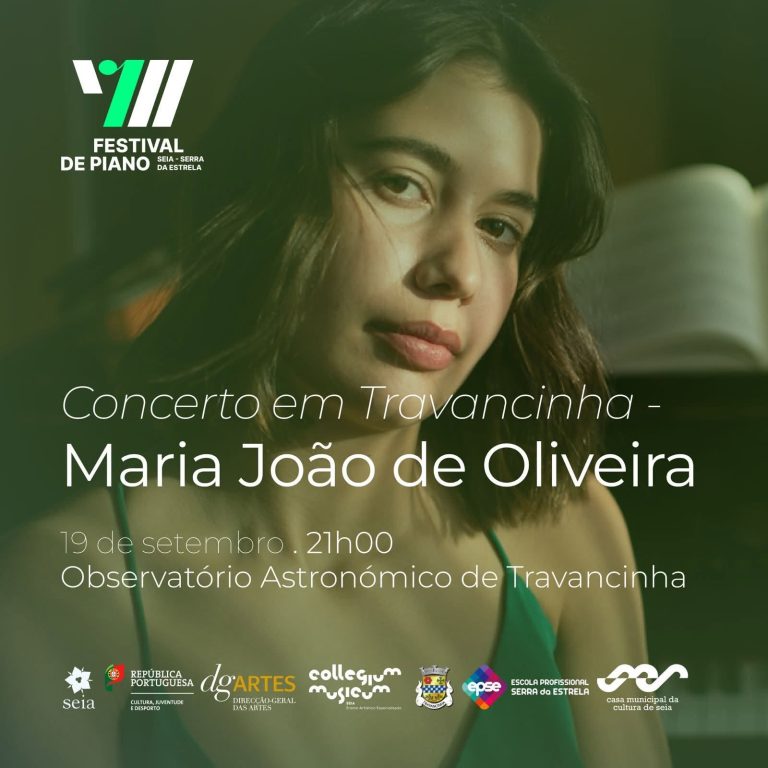 Festival de Piano da Serra da Estrela traz a pianista Maria João de Oliveira a Travancinha